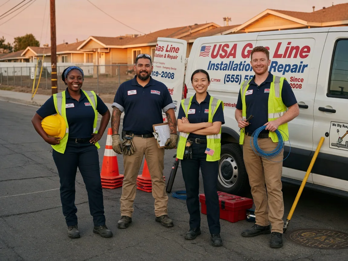 Gas Line Installation company in Tarawa Terrace, NC